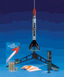 Estes 1434 Max Trax RTF Rocket Starter Set